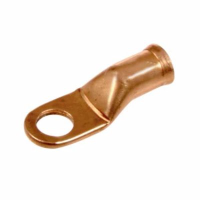 Cambridge Terminal Copper Ring Lug, 1/0 AWG, 3/8 in.