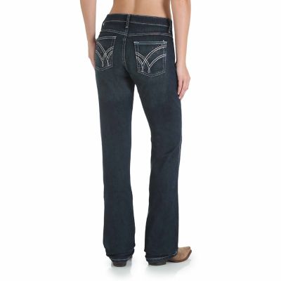 Wrangler Women's Classic Fit Mid-Rise Ultimate Riding Jeans, Q-Baby