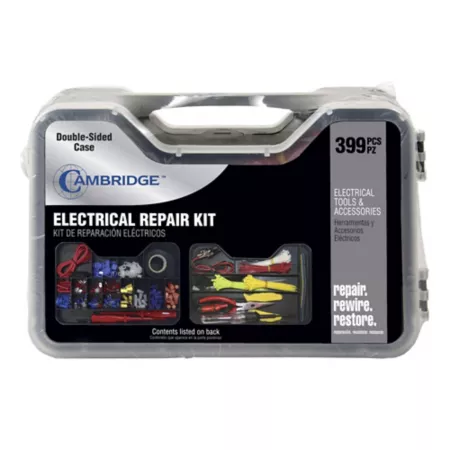 Cambridge Assorted Electrical Repair Kit 399 Pack Wire Connectors