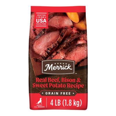 Merrick Grain Free All Life Stages Real Buffalo, Beef and Sweet Potato Recipe Dry Dog Food