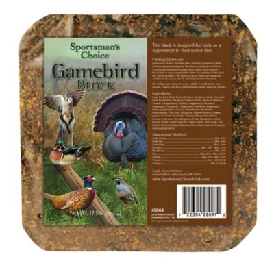 Sportsman's Choice Game Bird Block Poultry Feed, 17.5 lb.