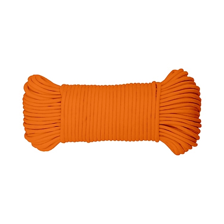 Koch Industries 5/32 in. x 100 ft 550 Paracord, Orange at Tractor Supply Co.