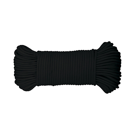 Koch Industries 5/32 in. x 100 ft. 550 Paracord, Black at Tractor