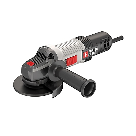 PORTER-CABLE PCEG011 4-1/2 in. 6A Small Angle Grinder, 3-Position Side Handle