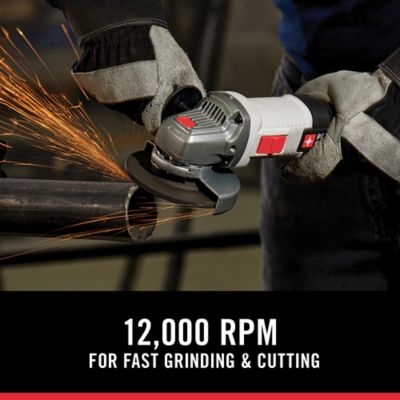 Image showing  4-1/2 in. Diameter 6A Small Angle Grinder, 3-Position Side Handle