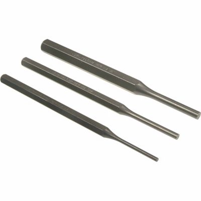 Mayhew Assorted Brass Punch Tool Kit, SAE, 3/8 in. and 1/4 in