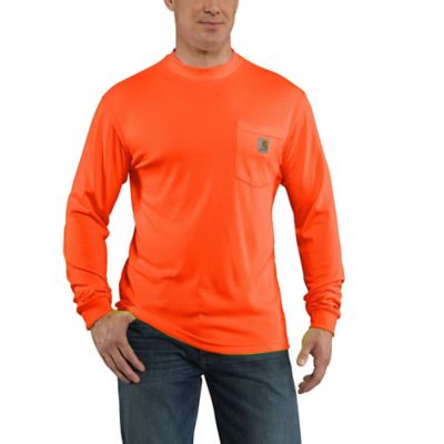 Carhartt Men's Force Color Enhanced Long-Sleeve T-Shirt