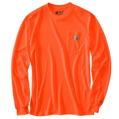 Carhartt Men's Force Color Enhanced Long-Sleeve Pocket T-Shirt