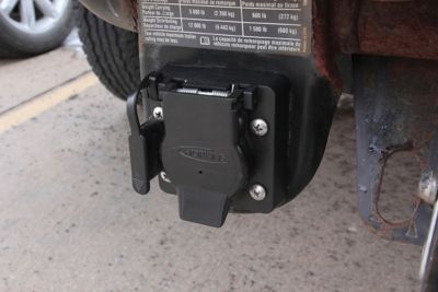 Image showing  4-Wire Flat to 7-RV Blade and 4-Wire Flat Multi-Tow Connector