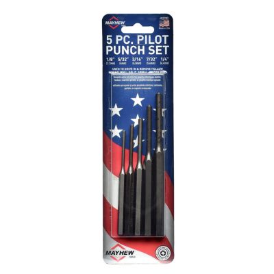 Mayhew Assorted Pilot Punch Kit, 5 pc.