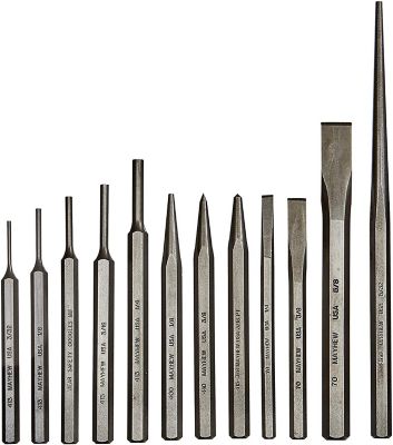 Mayhew Assorted Punch Chisel Set, 12 pc.