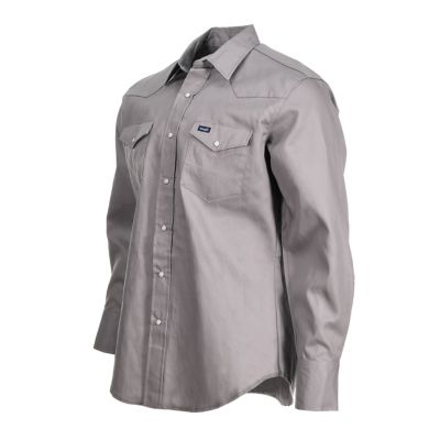 Image showing Wrangler Men's Cowboy Cut Western Firm Finish Work Shirt