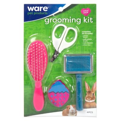 Ware Manufacturing 4 pc. Grooming Kit for Small Pets