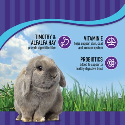 Image showing  Advanced Diet Pelleted Pet Rabbit Food, 10 lb. Bag