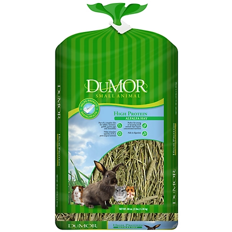 DuMOR High-Protein Small Pet Alfalfa Hay, 3 lb.