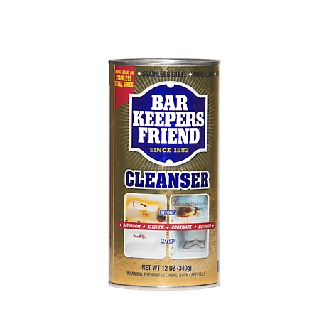Bar Keepers Friend Multi-Purpose Household Cleanser, 12 oz.