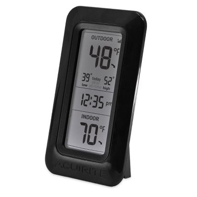 Image showing  Digital Thermometer with Outdoor Temperature