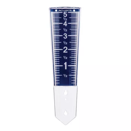 GroundWork Easy-Read 12.5 in Magnifying rain gauge Soil Monitoring