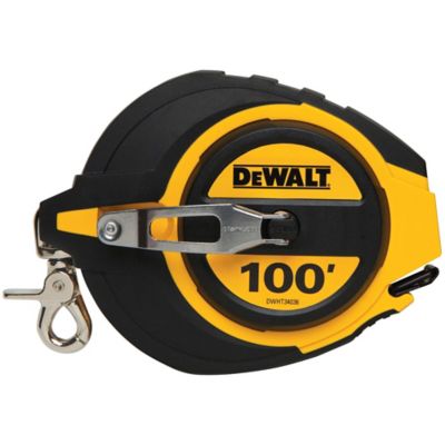 DeWALT 3/8 in. x 100 ft. Closed Case Long Tape Rule