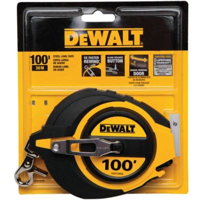 Image showing  100 ft. x 3/8 in. Closed Case Long Tape Measure