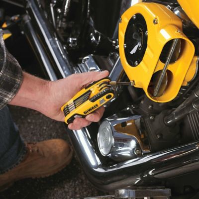 Image showing  8 pc. SAE Folding Locking Hex Key