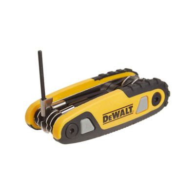 Image showing  8 pc. Folding Locking Hex Key, Metric