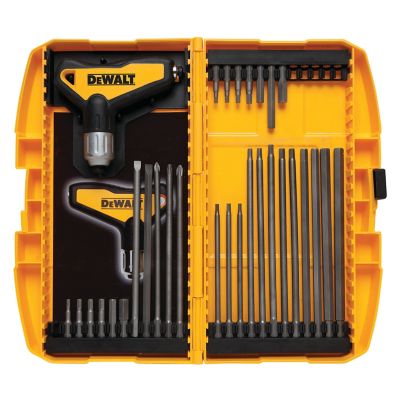 DeWALT 31 pc. SAE/Metric Ratcheting T-Handle Hex Key Set