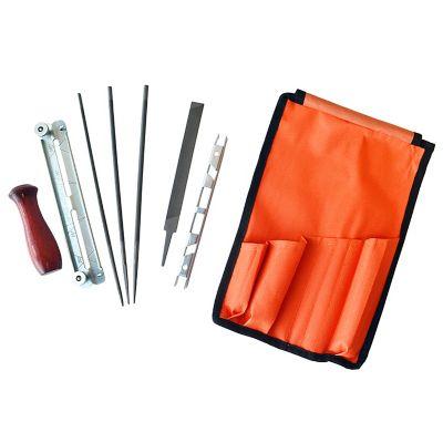 Image showing  8 pc. Chainsaw Chain Sharpening Field Kit