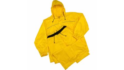C.E. Schmidt Men's 2 pc. Polyester Rainsuit, Yellow