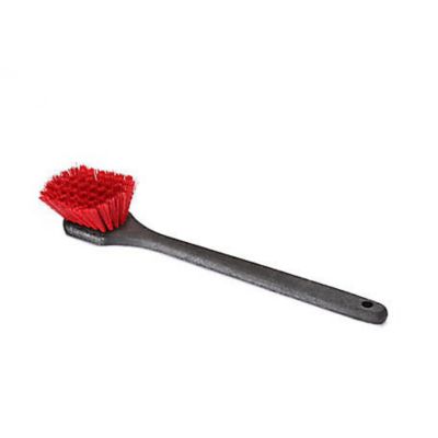 hard bristle scrub brush