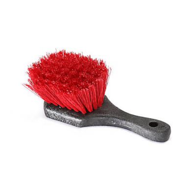 Small Stiff Tire Scrubbing Brush | Nylon Bristles