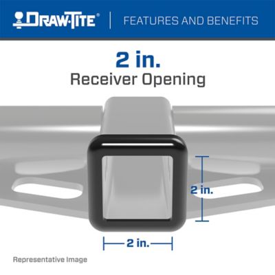 Image showing  Trailer Hitch Class III, 2 in. Receiver, Custom Fit, 44587