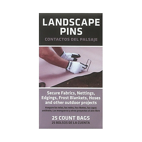 Greenscapes Fabric and Garden Staples, 25-Pack