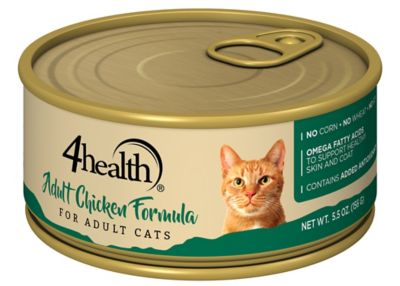 4health with Wholesome Grains Adult Chicken Formula Wet Cat Food, 5.5 oz.