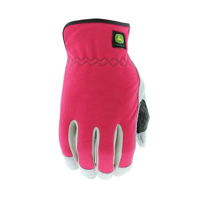 Image showing  Women's Cowhide Leather Split Palm Garden Gloves, 1-Pair