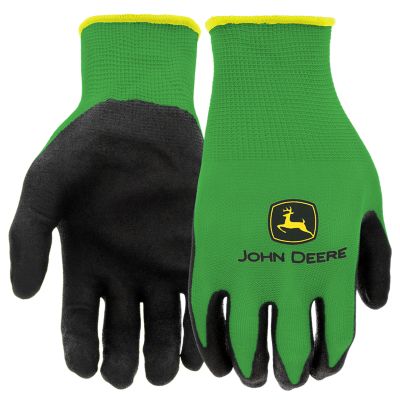 John Deere Men's Nitrile Foam-Coated Grip Work Gloves, 1 Pair