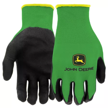 John Deere Men's Nitrile Foam Coated Work Gloves 1 Pair Gardening Gloves