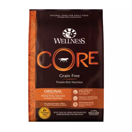 Wellness CORE Original Turkey & Chicken Dry Dog Food Recipe 12 lb. Dry Dog Food