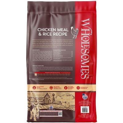 Image showing  Adult Chicken Meal and Rice Recipe Dry Dog Food, 40 lb. Bag