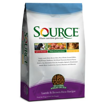 Source All Life Stages Lamb and Brown Rice Recipe Dry Dog Food