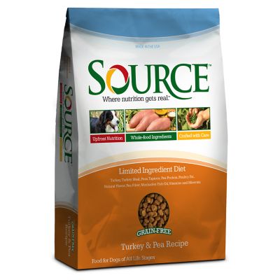 Source All Life Stages Grain-Free Limited Ingredient Turkey and Pea Recipe Dry Dog Food