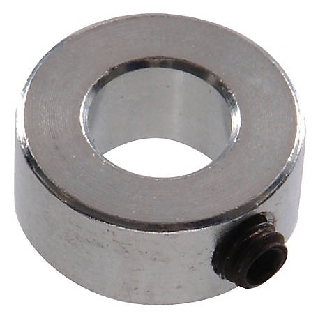 Solid Shaft Collar Steel Zinc Axle Stop Qty-25 1/4" 