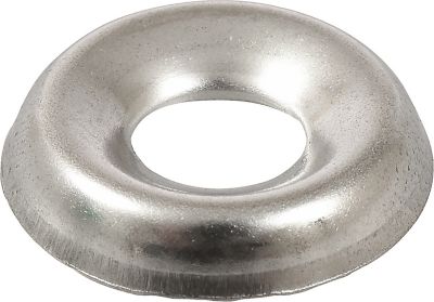 Image showing  #8 Stainless Steel Finishing Washers, 5-Pack