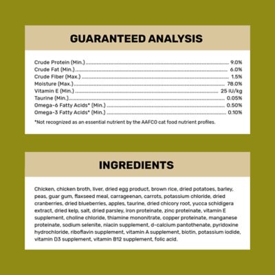 Image showing  Adult Chicken and Brown Rice Recipe Wet Cat Food, 13.2 oz.