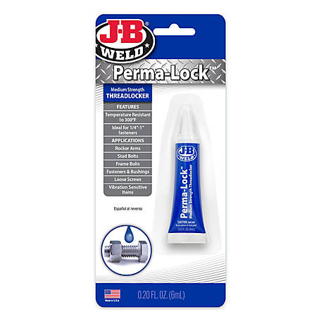 J-B Weld Perma-Lock Blue Medium-Strength Threadlocker