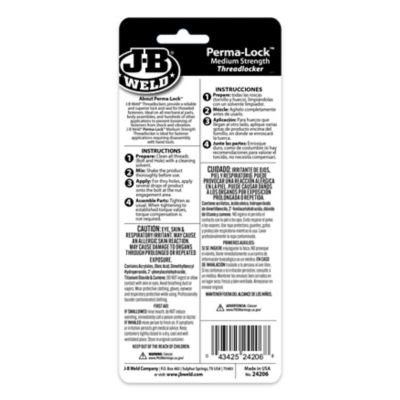 Image showing  6 mL Perma-Lock Blue Thread Locker