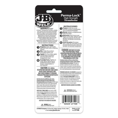 Image showing  6 mL Perma-Lock Red Thread Locker