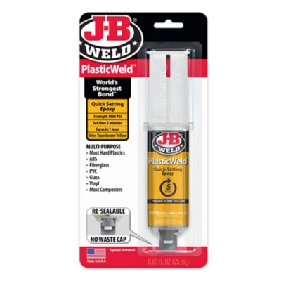 J-B Weld PlasticWeld Syringe - 25ml