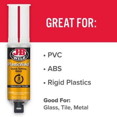 Image showing  25 mL PlasticWeld Epoxy Syringe