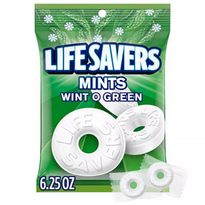 Wrigley Lifesavers Wintogreenpeg 6.25oz